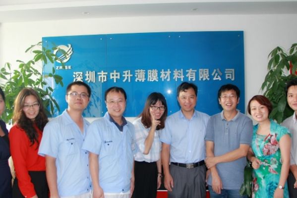 The customer Shengmeida visits our company with Emmotai